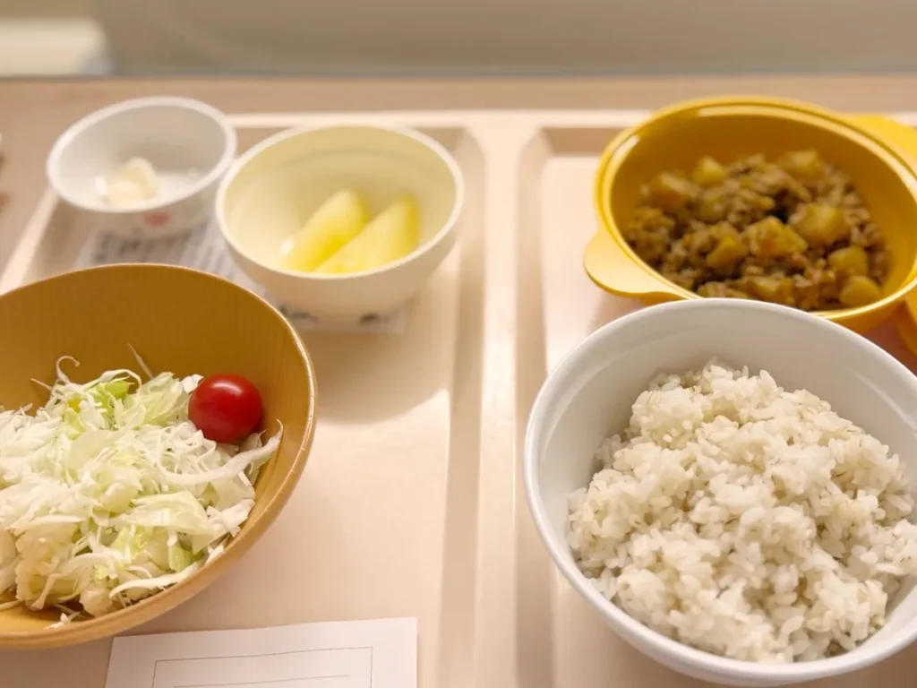 東京慈恵会医科大学付属病院　出産　食事
