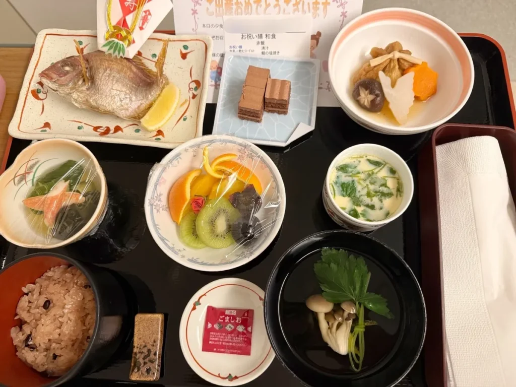 東京慈恵会医科大学附属病院 お祝い膳