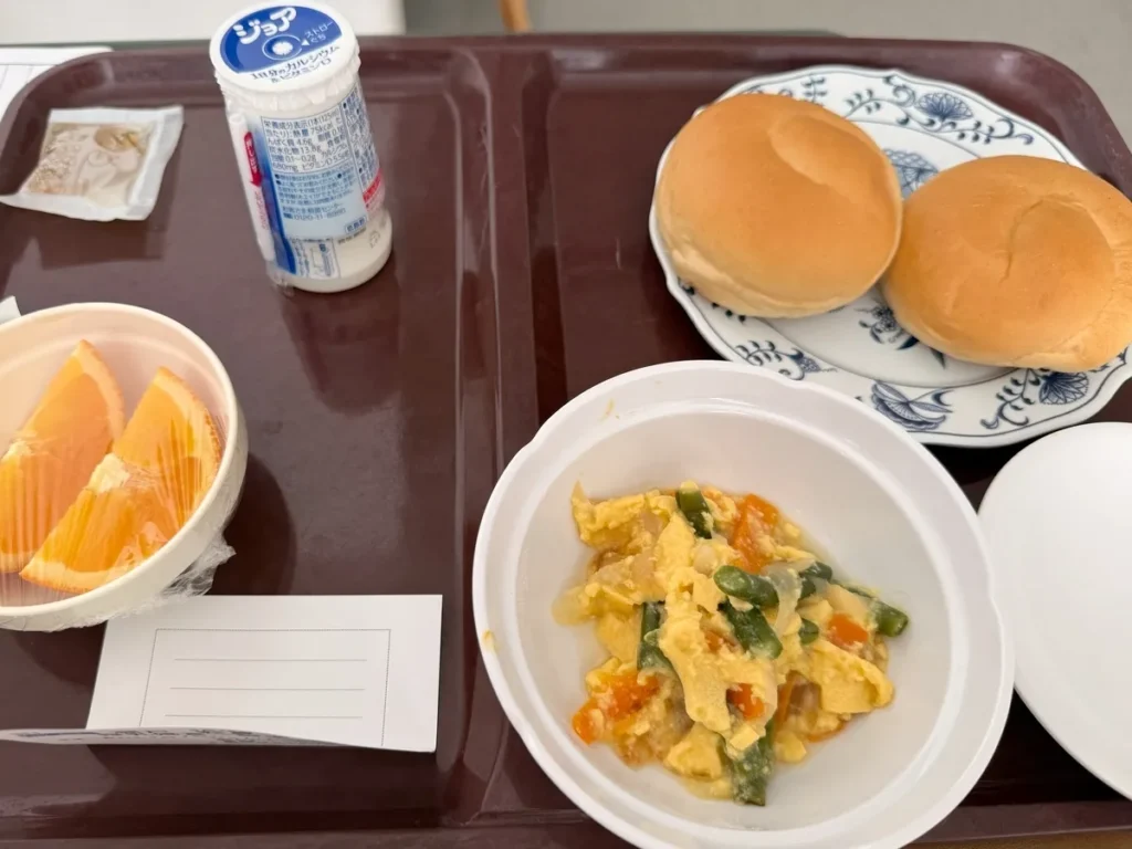 東京慈恵会医科大学附属病院 朝食