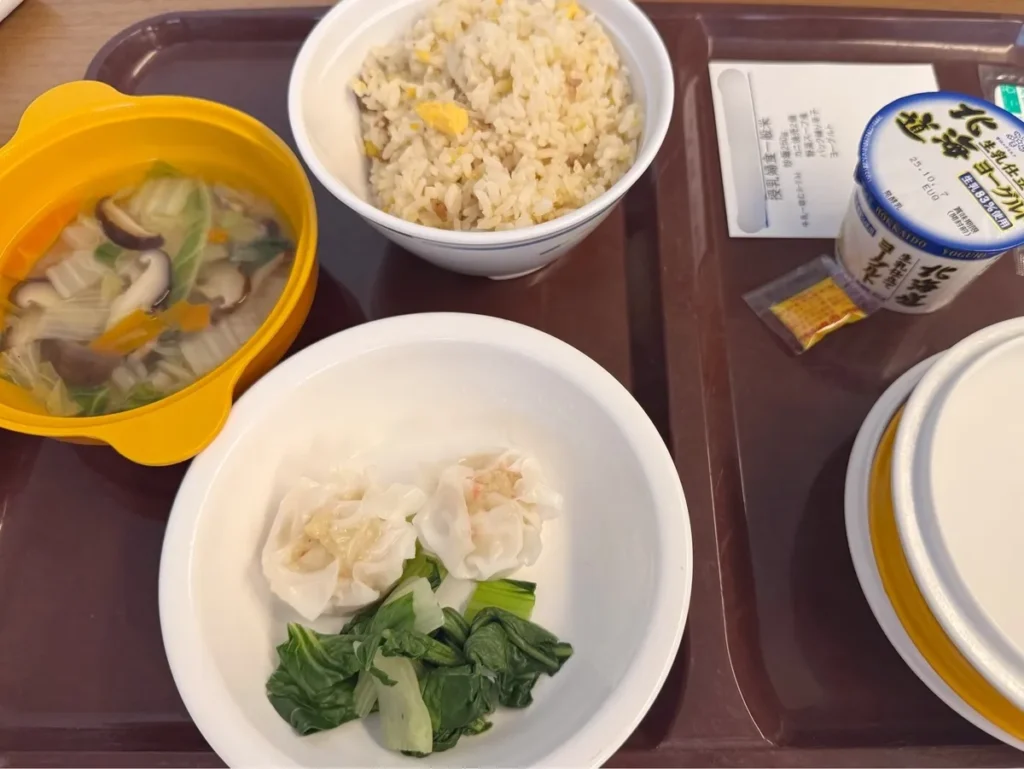 東京慈恵会医科大学附属病院 昼食