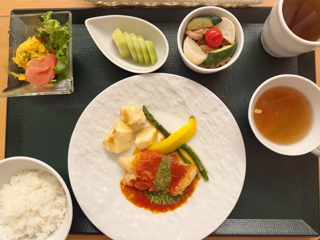 愛育産後ケア子育てステーション 夕食